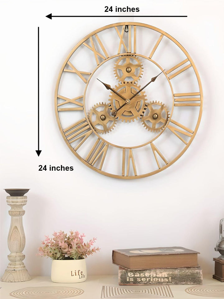 Abstract shaped wall clock