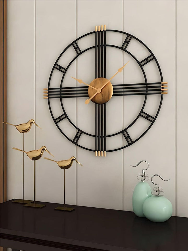 Abstract shaped wall clock