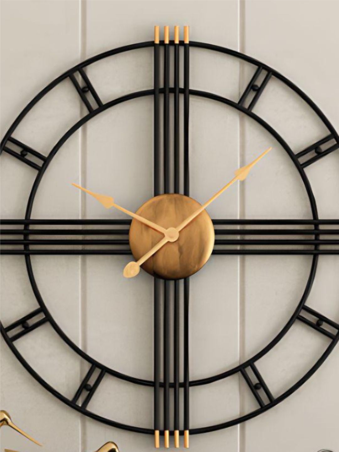 Abstract shaped wall clock