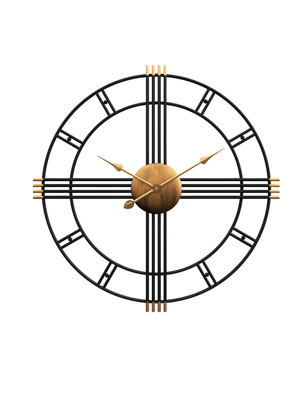 Abstract shaped wall clock
