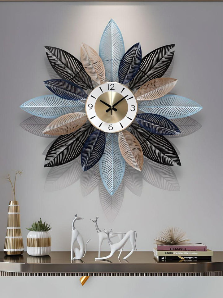 Abstract shaped wall clock