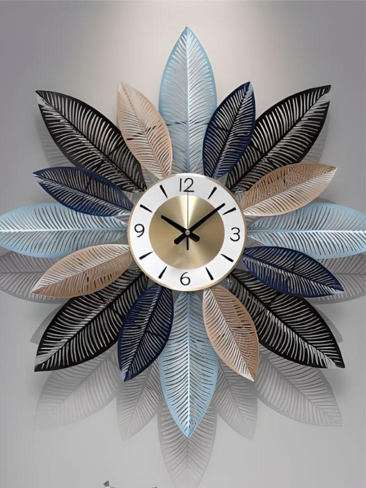 Abstract shaped wall clock