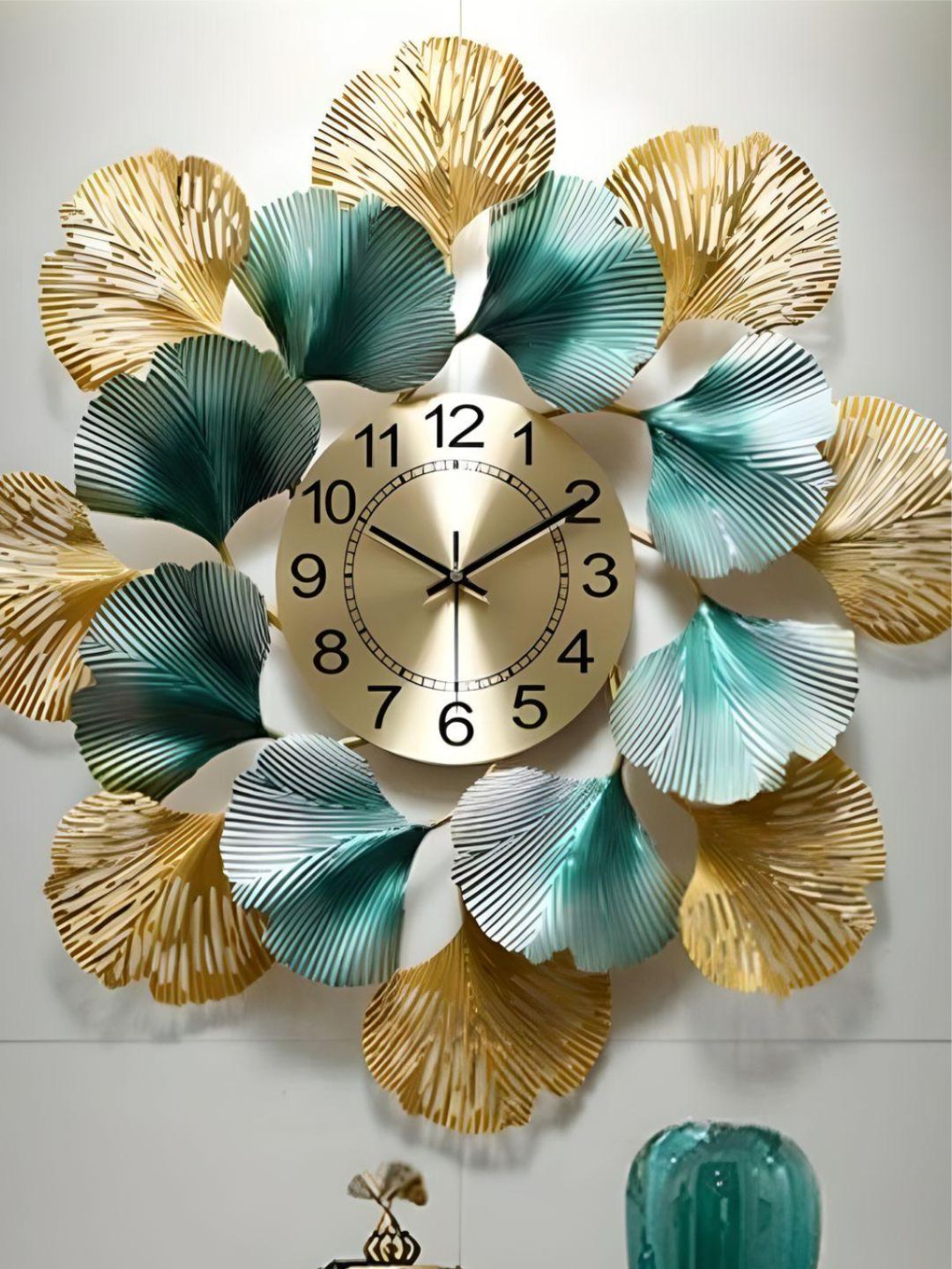Abstract shaped wall clock