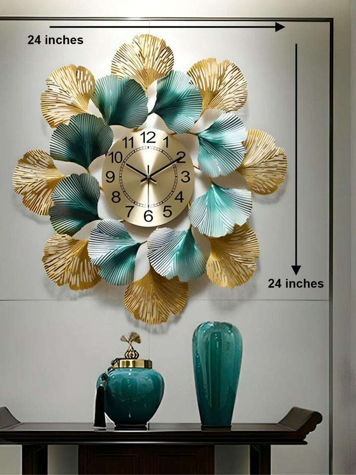 Abstract shaped wall clock