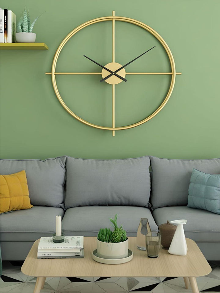 Abstract shaped wall clock