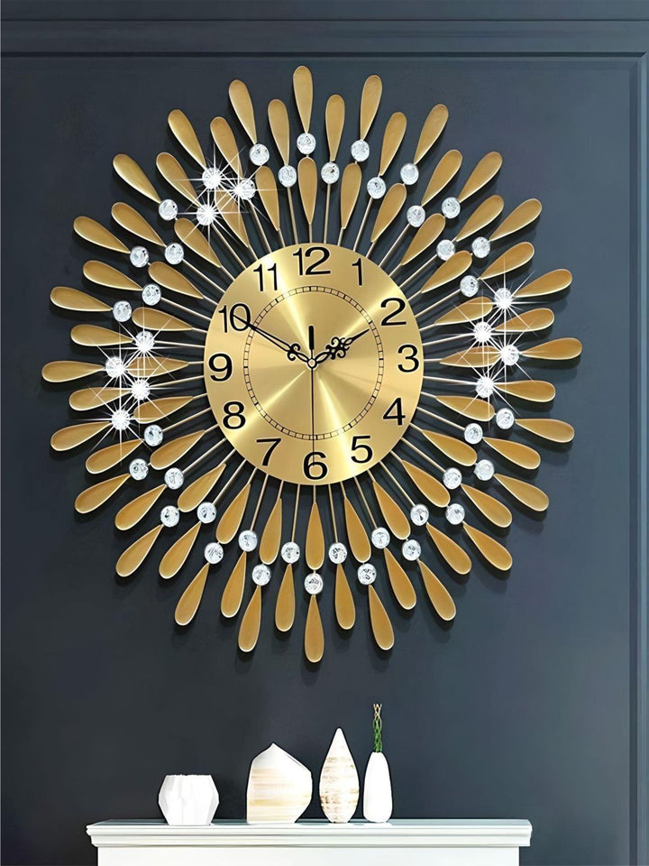 Abstract shaped wall clock