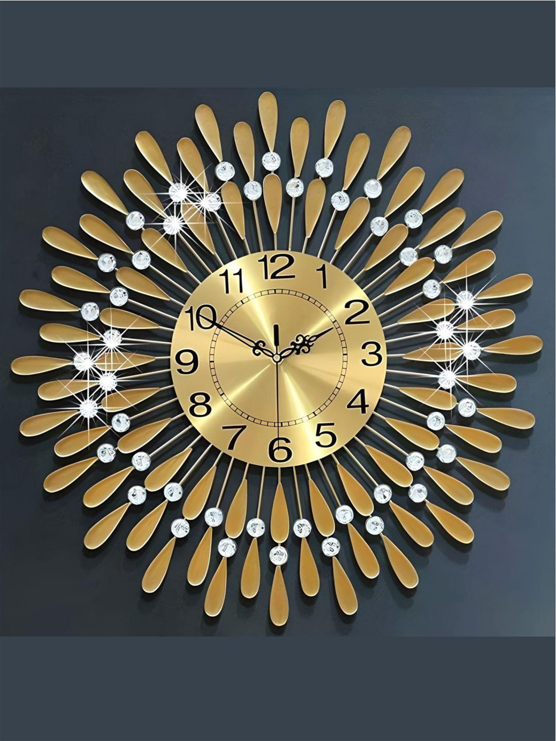 Abstract shaped wall clock
