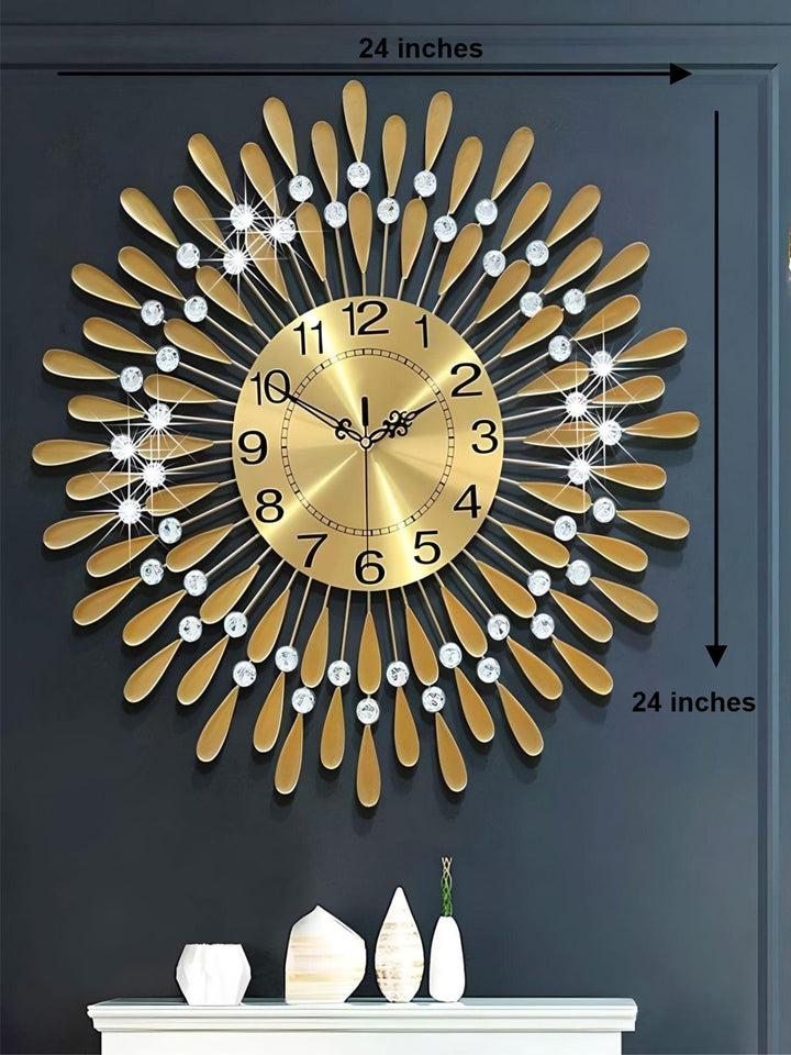 Abstract shaped wall clock