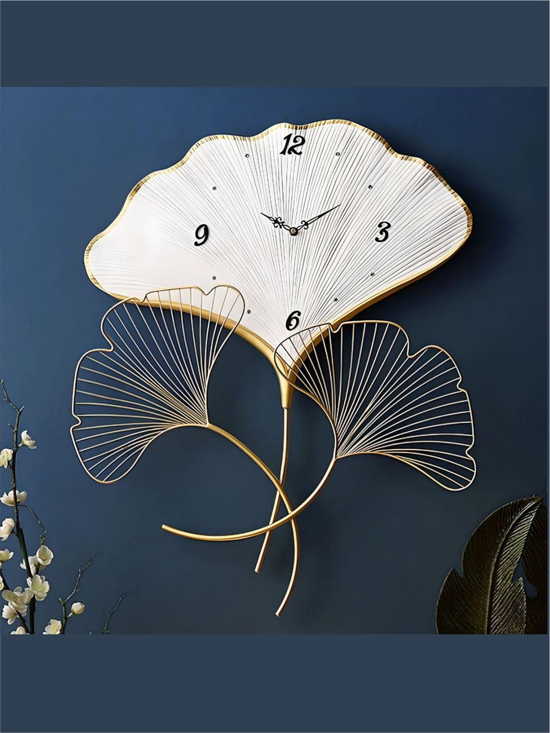 Abstract shaped wall clock