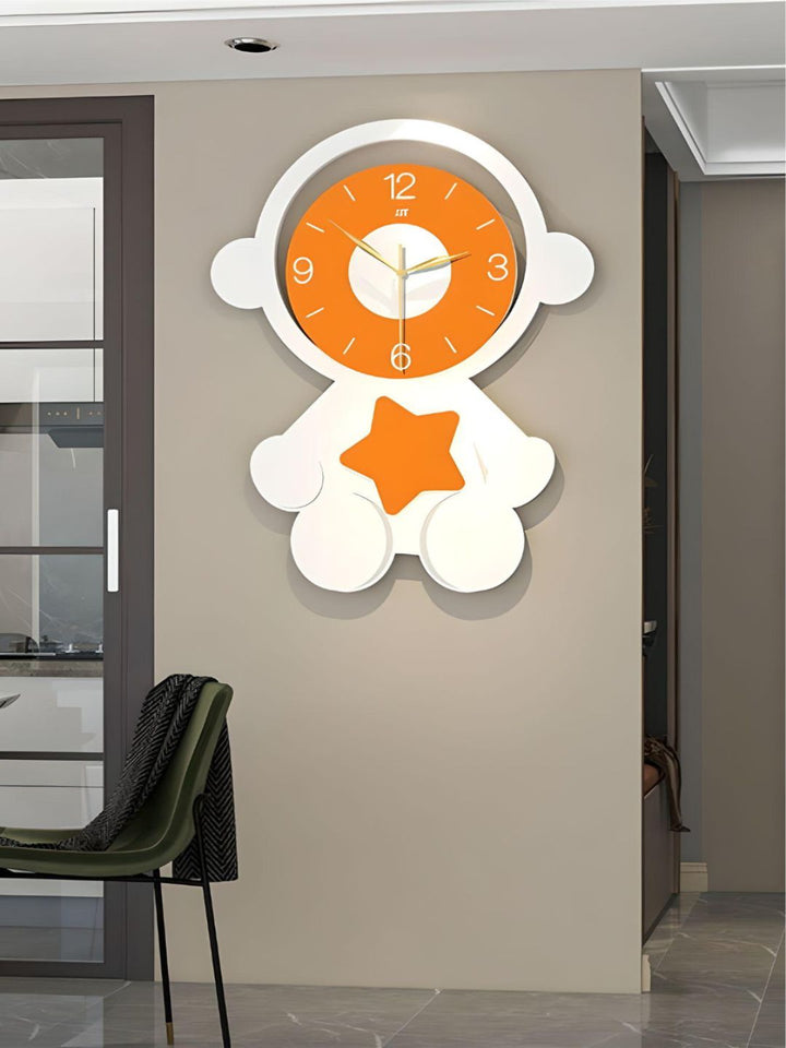 Abstract shaped wall clock