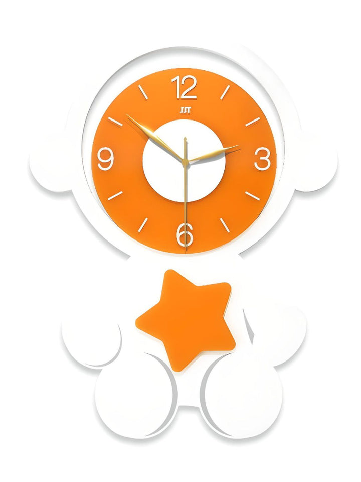 Abstract shaped wall clock