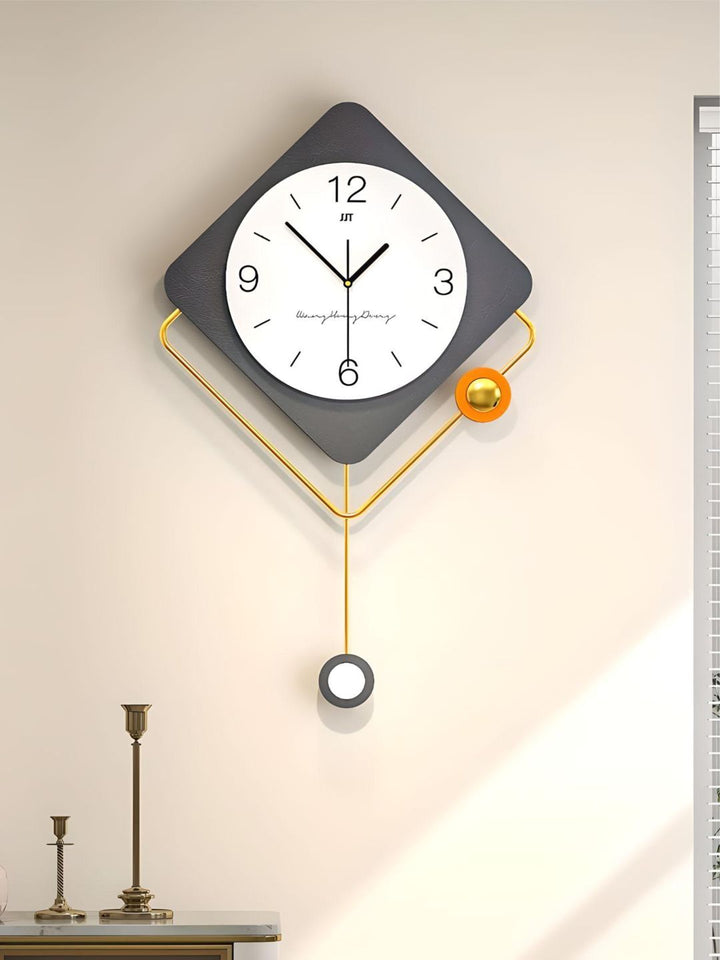 Abstract shaped wall clock