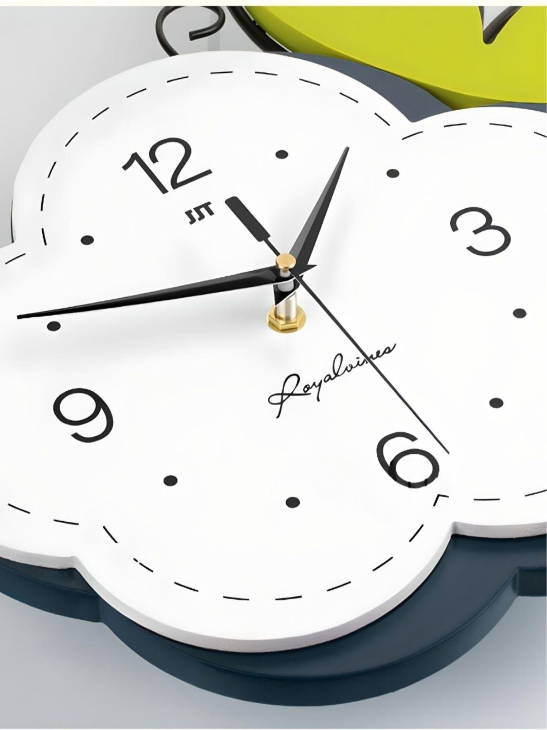 Abstract shaped wall clock