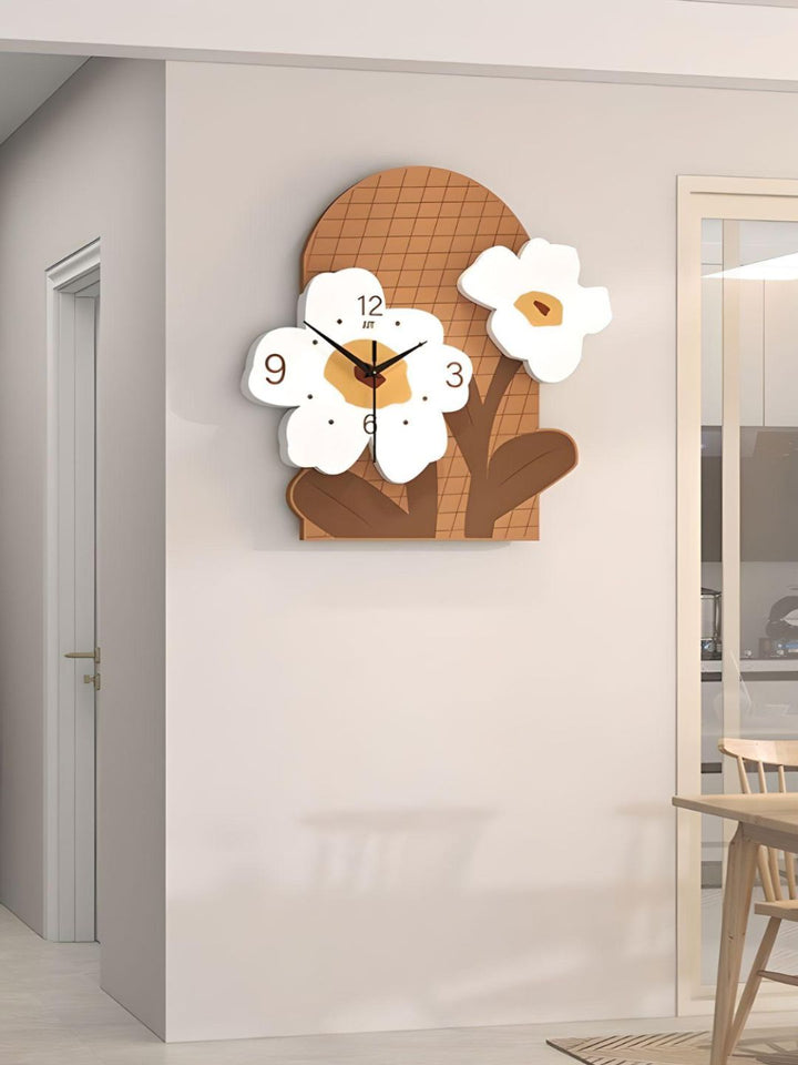 Abstract shaped wall clock