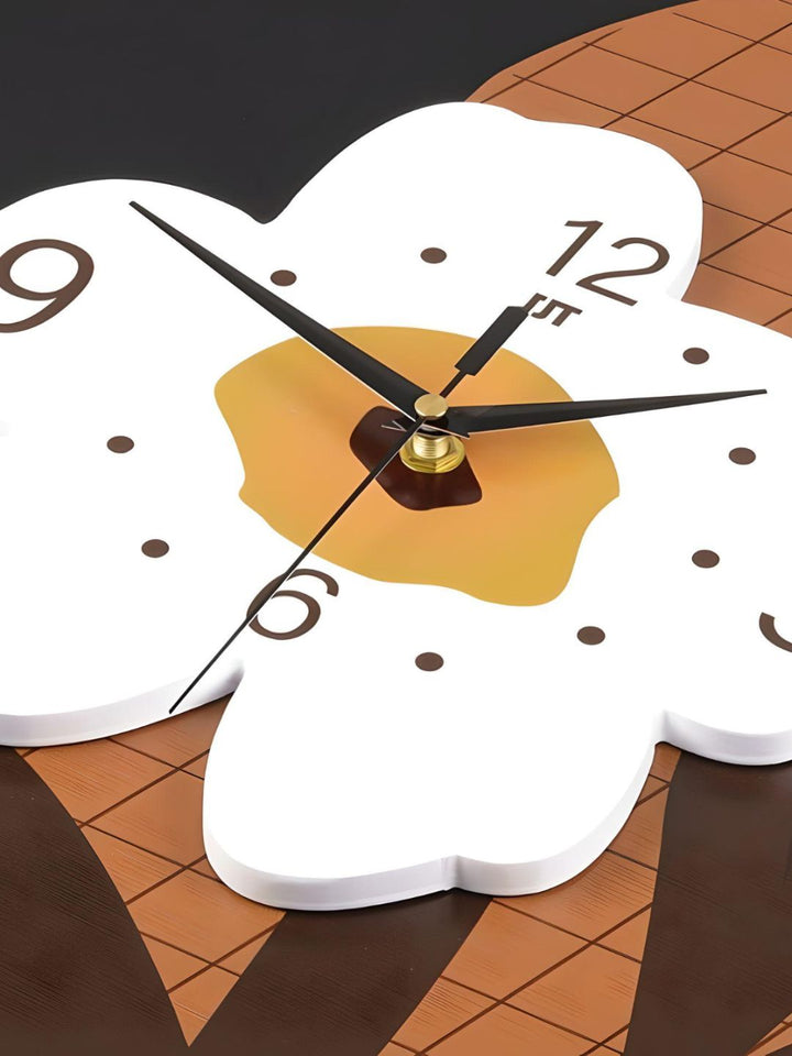 Abstract shaped wall clock