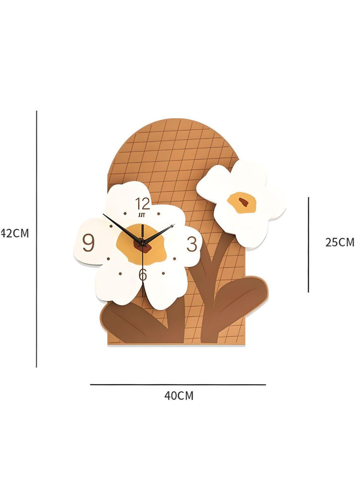 Abstract shaped wall clock