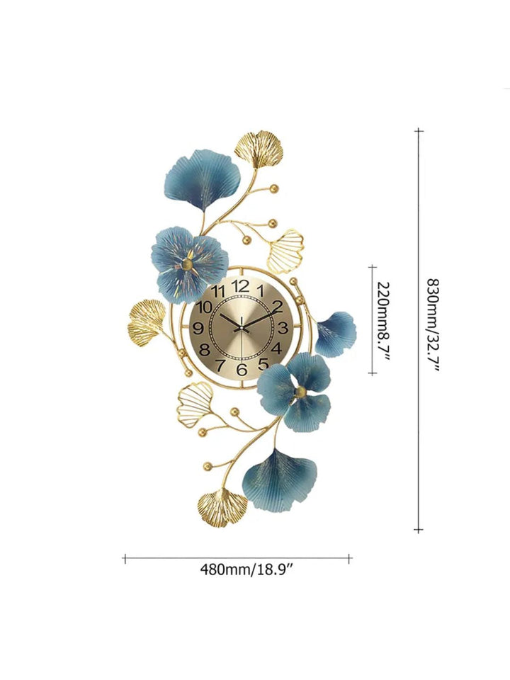 Abstract shaped wall clock