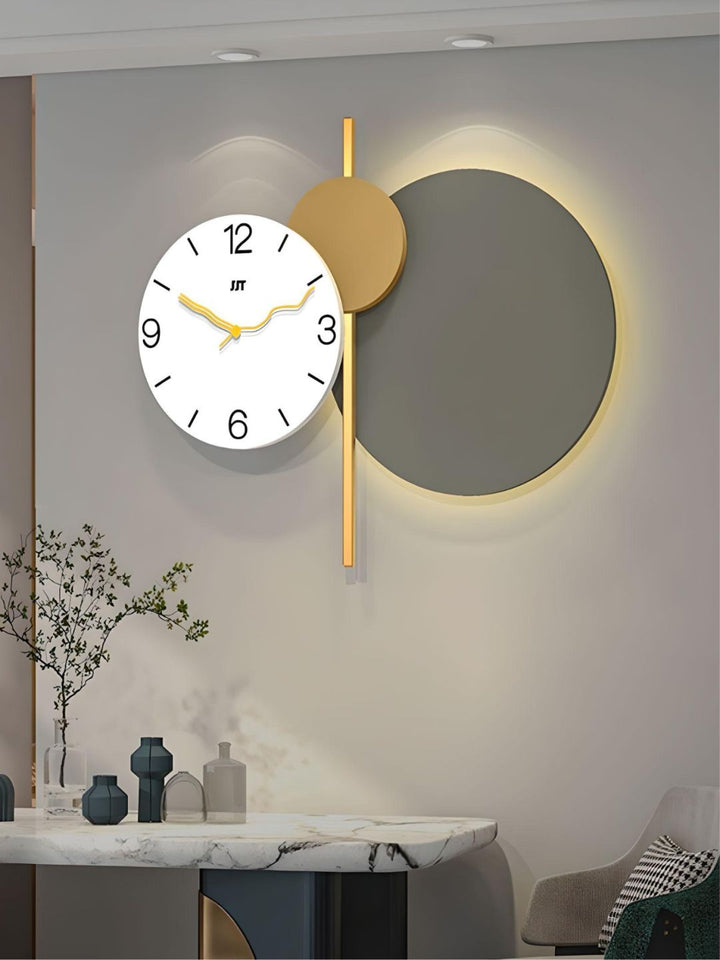 Abstract shaped wall clock