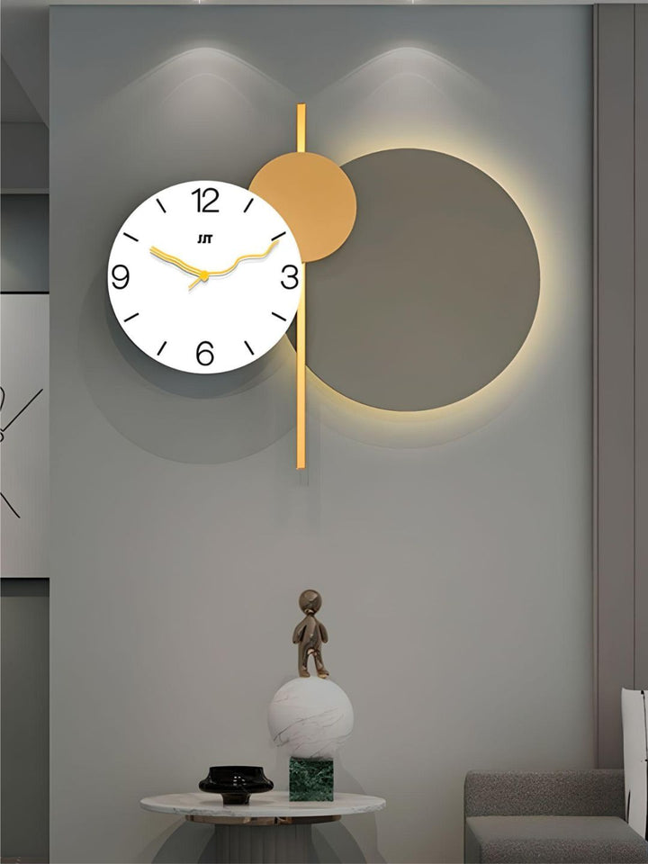 Abstract shaped wall clock