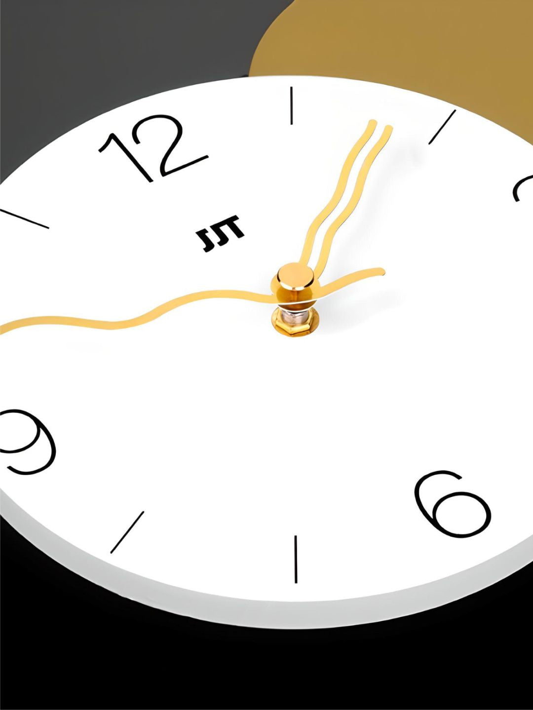 Abstract shaped wall clock