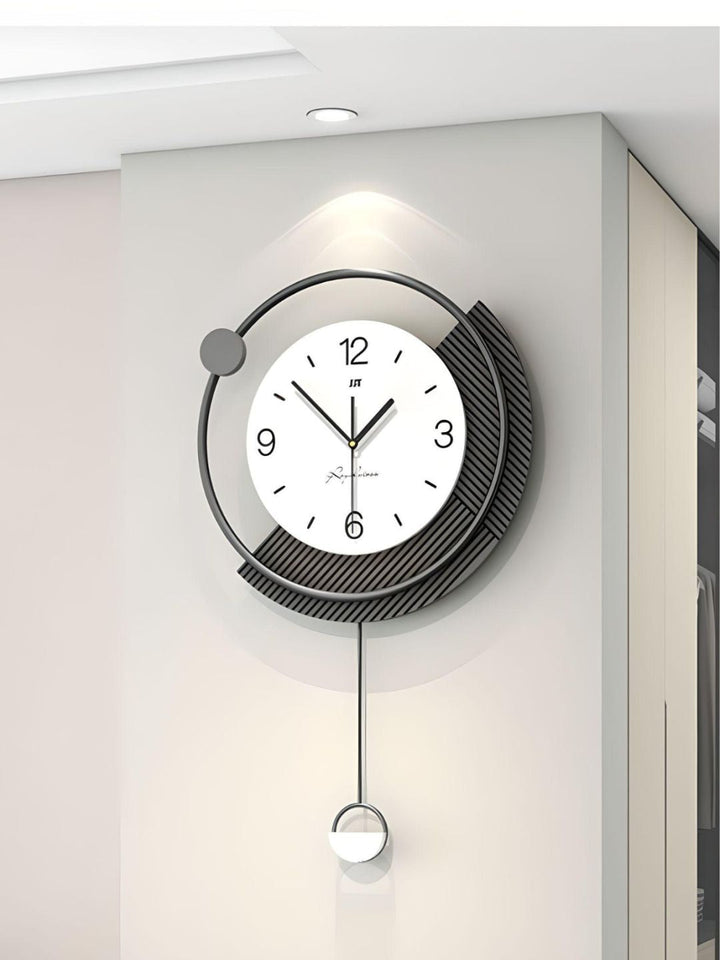 Abstract shaped wall clock