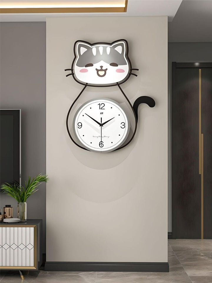Abstract shaped wall clock