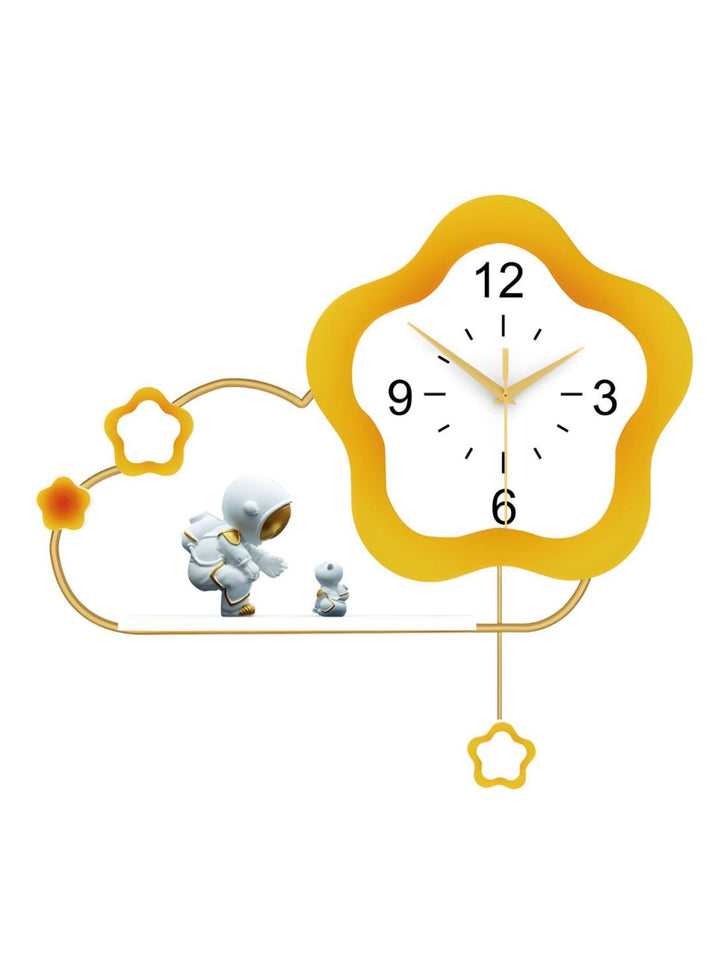Abstract shaped wall clock