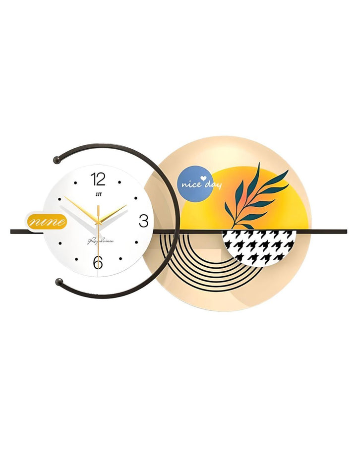 Abstract shaped wall clock