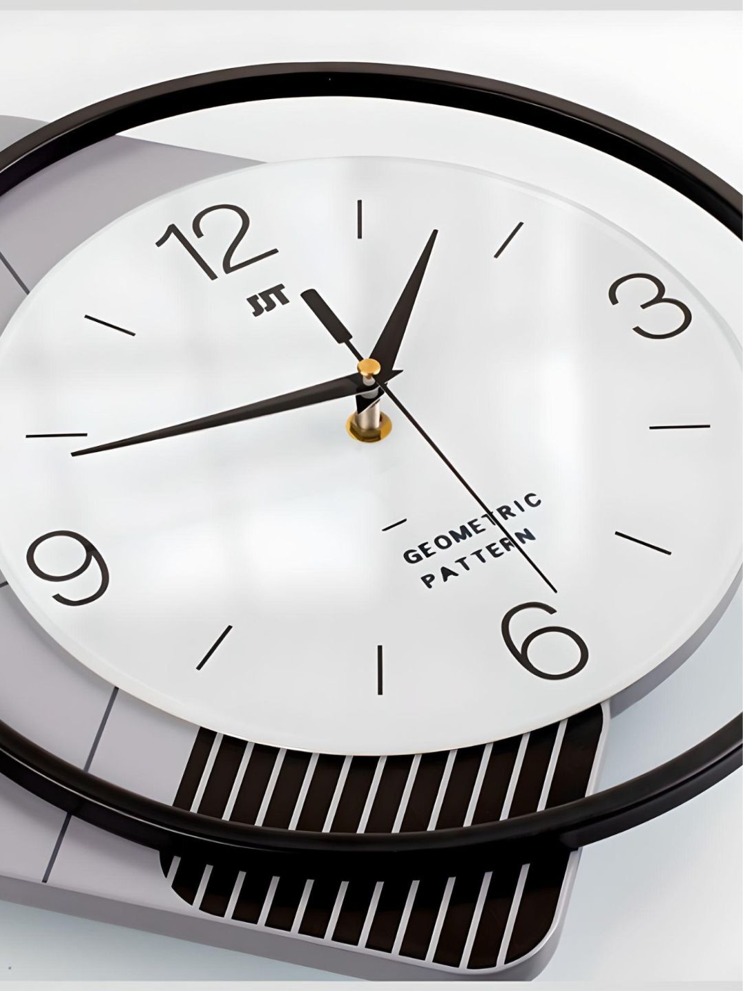 Abstract shaped wall clock
