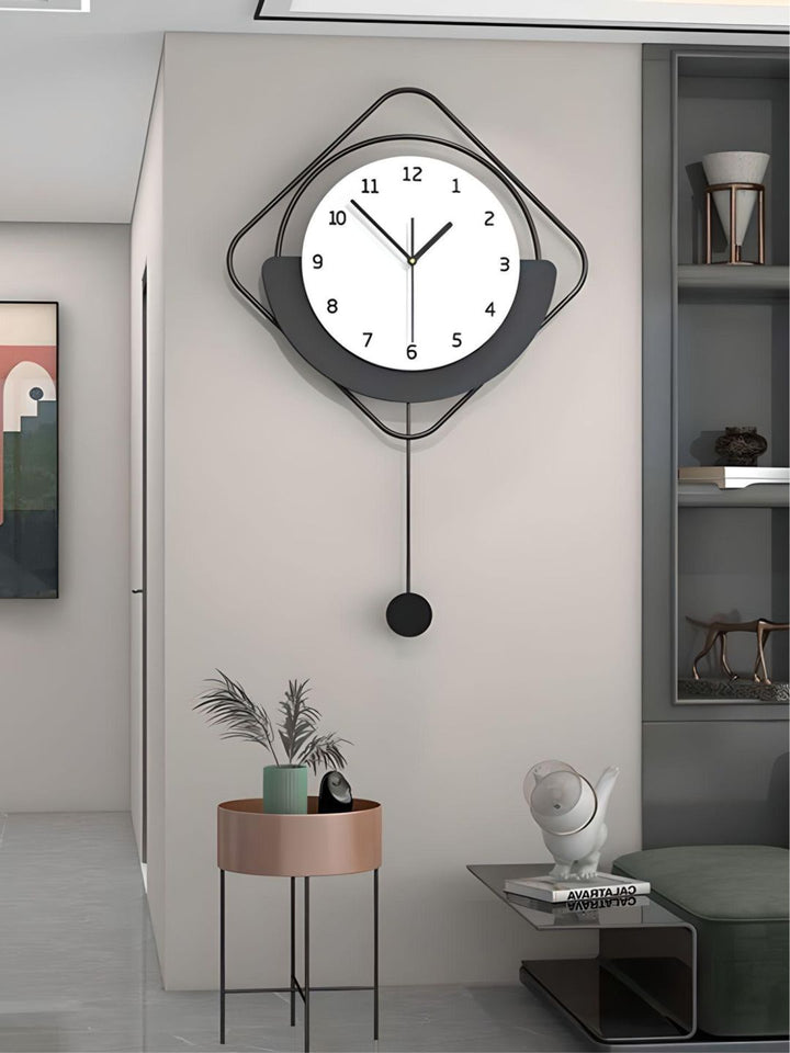 Abstract shaped wall clock