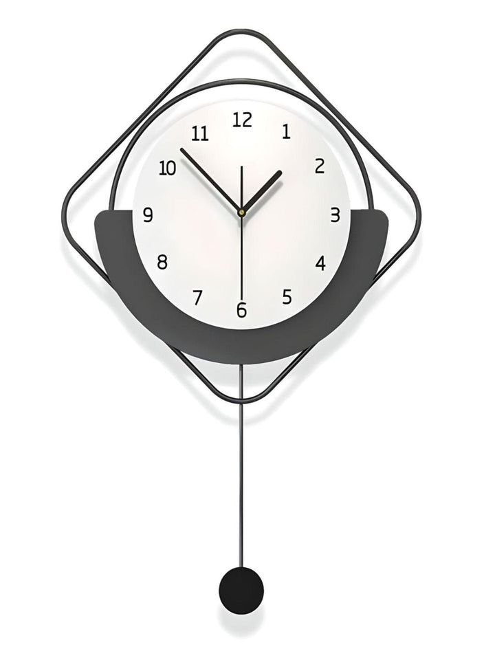 Abstract shaped wall clock