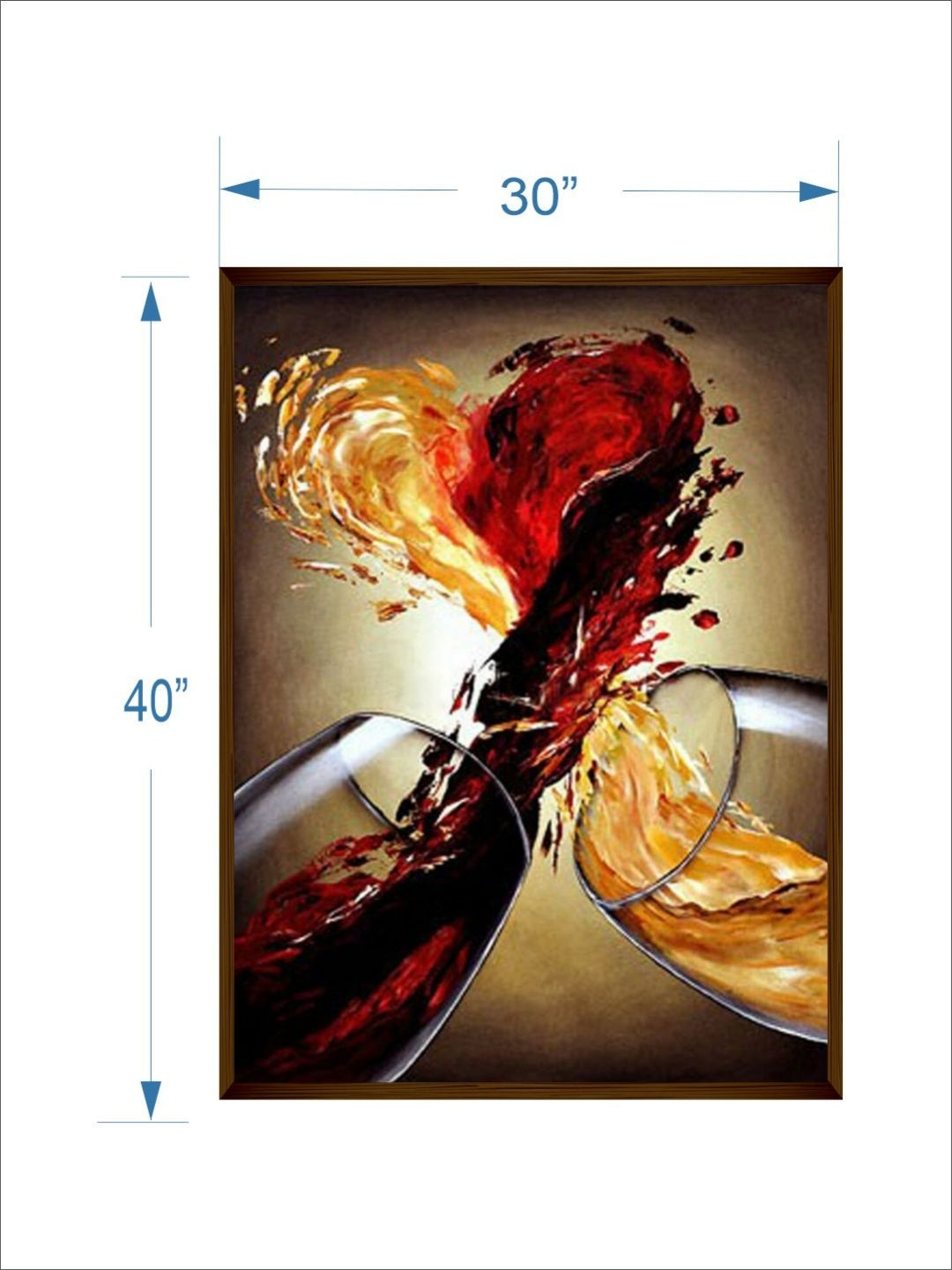 Wine?s Ephemeral Love Affair - Contemporary Canvas Prints