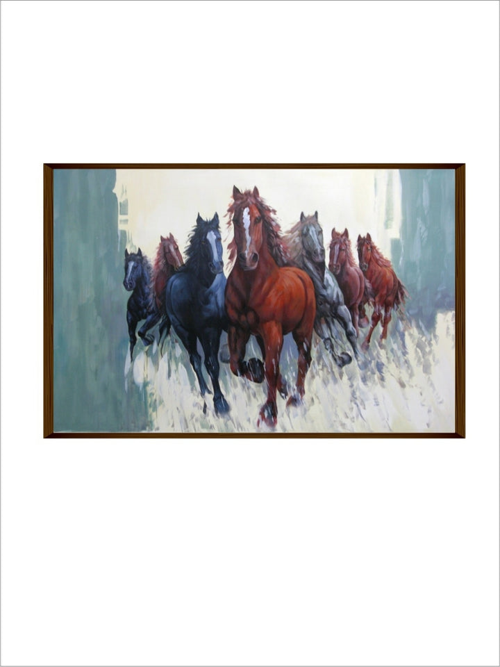 Mystic Equine Surge - Luck Horses Wall Art