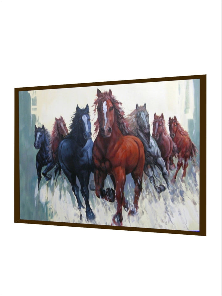 Mystic Equine Surge - Luck Horses Wall Art