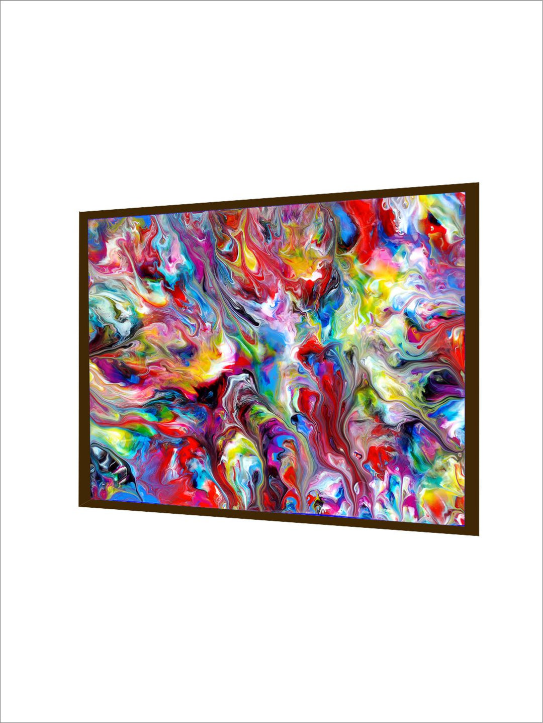 "Multicolored Abstract Paintings Wall Art''