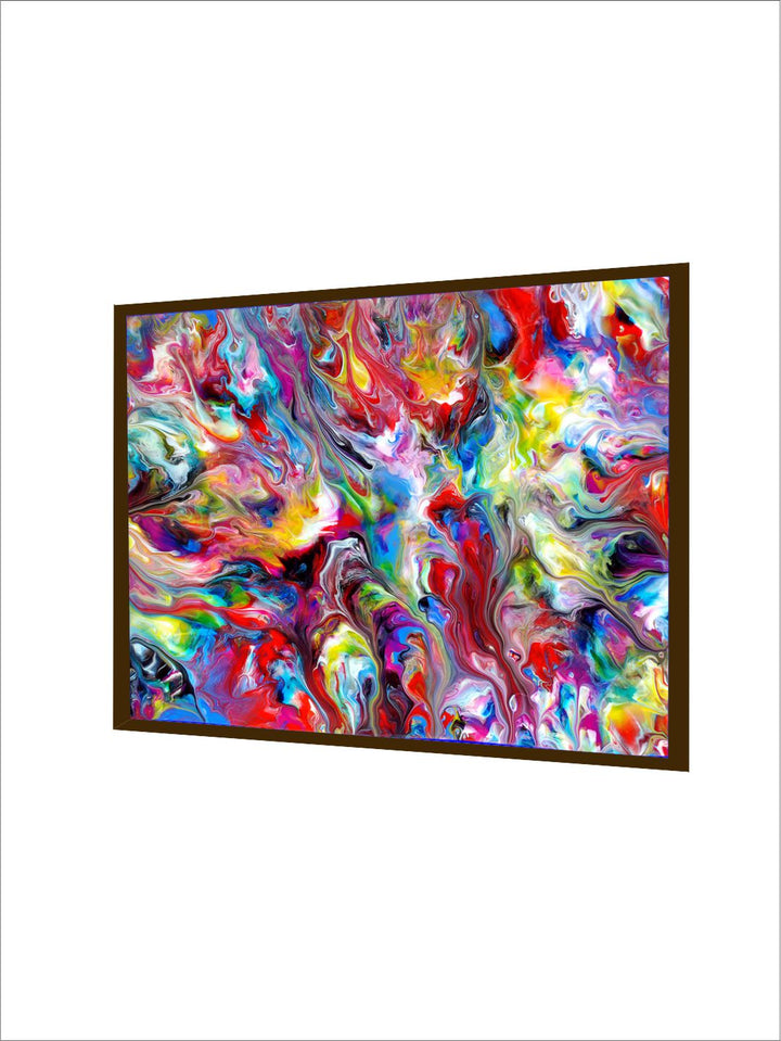 "Multicolored Abstract Paintings Wall Art''