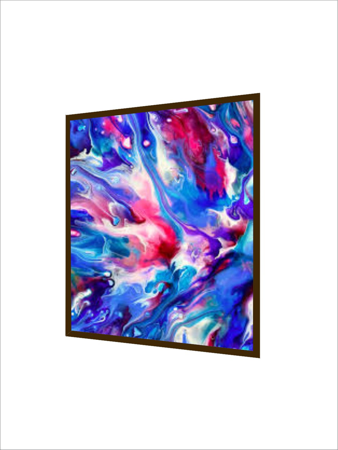 "Multicolored Abstract Painting Wall Art''