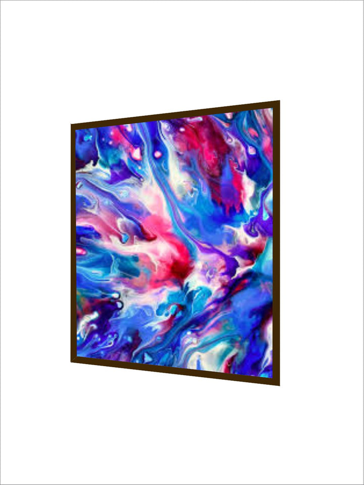 "Multicolored Abstract Painting Wall Art''