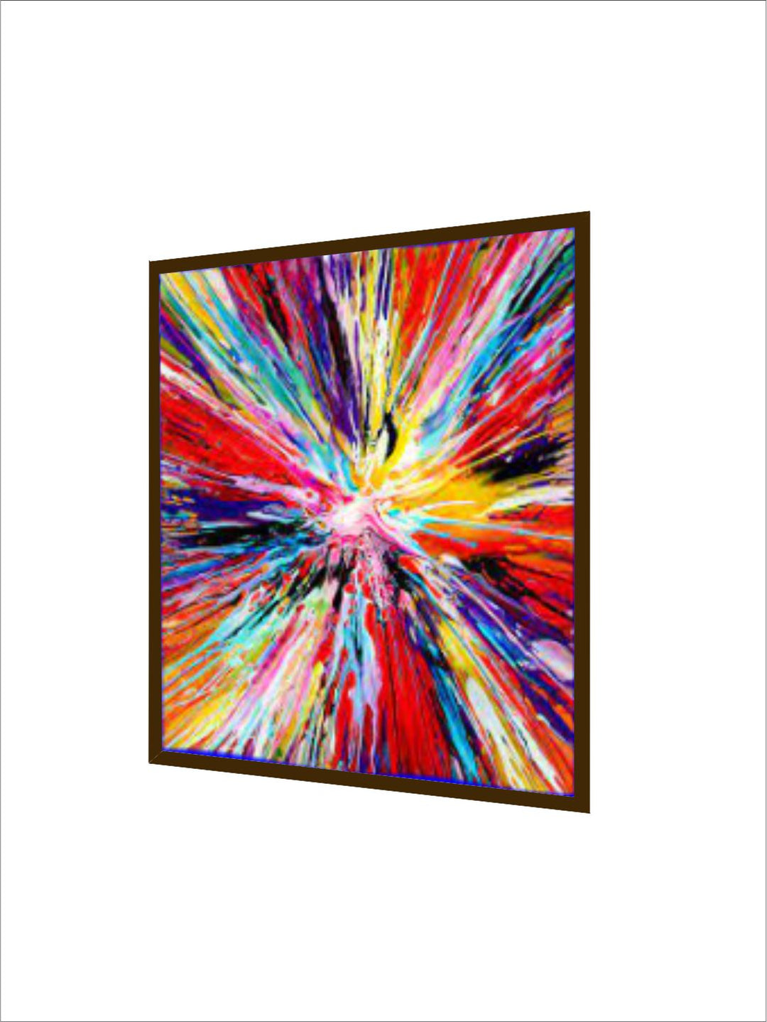 "Adults Multicolored Abstract Painting Wall Art''
