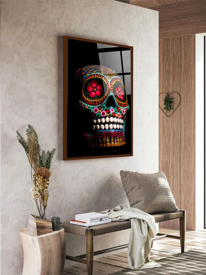 "Multicolor Abstract Painting Framed Wall Art''