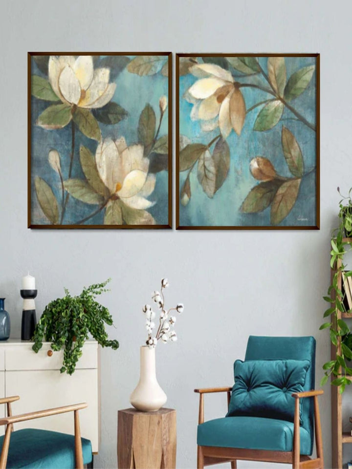 Eternal Spring?s Gentle Bloom - Nature-themed Wall Decor