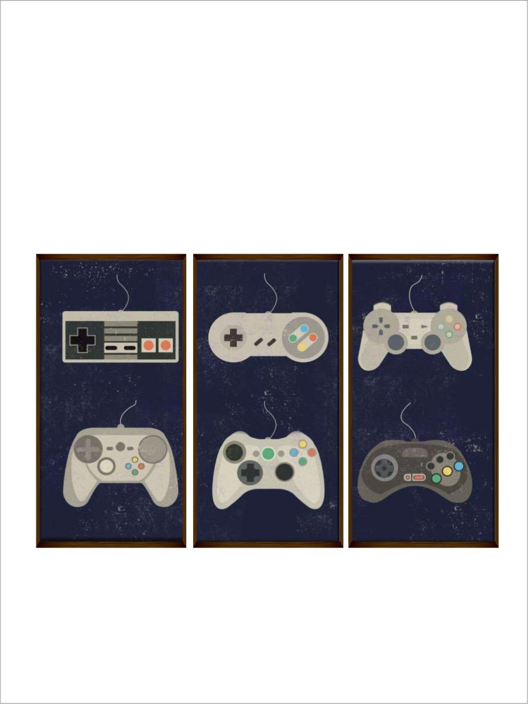 "Evolution of Digital Interaction - Controller canvas print "