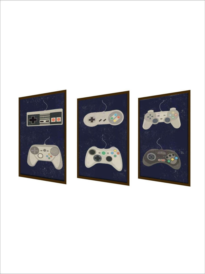 "Evolution of Digital Interaction - Controller canvas print "