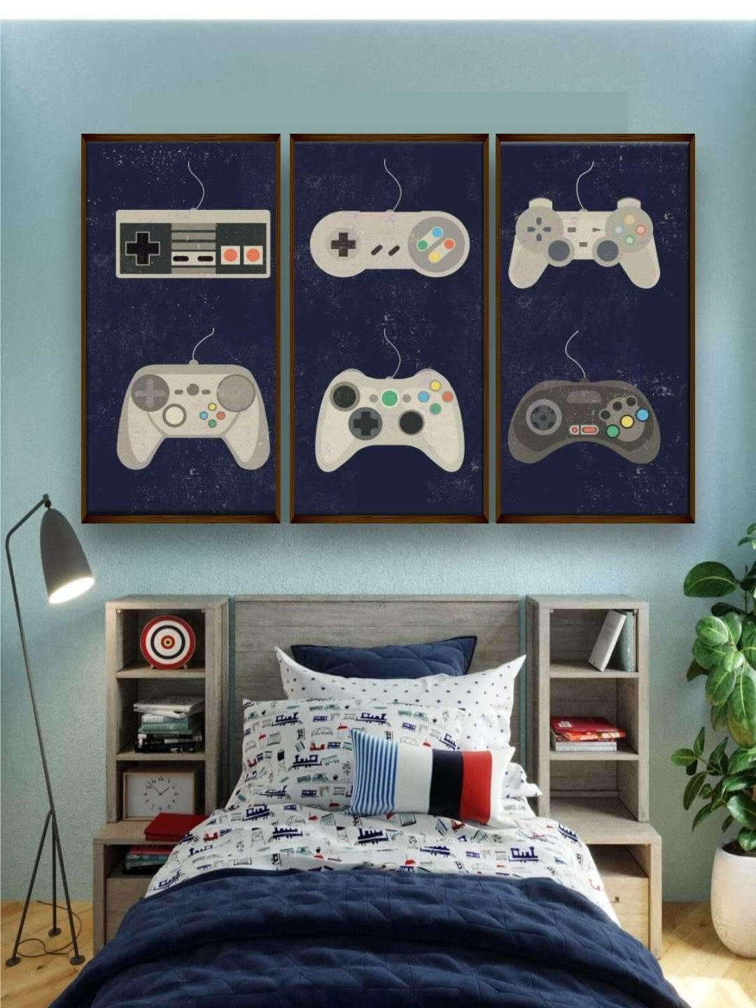 "Evolution of Digital Interaction - Controller canvas print "