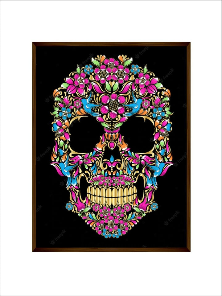 Blossoming Bones Nature?s Embrace - Canvas posters art