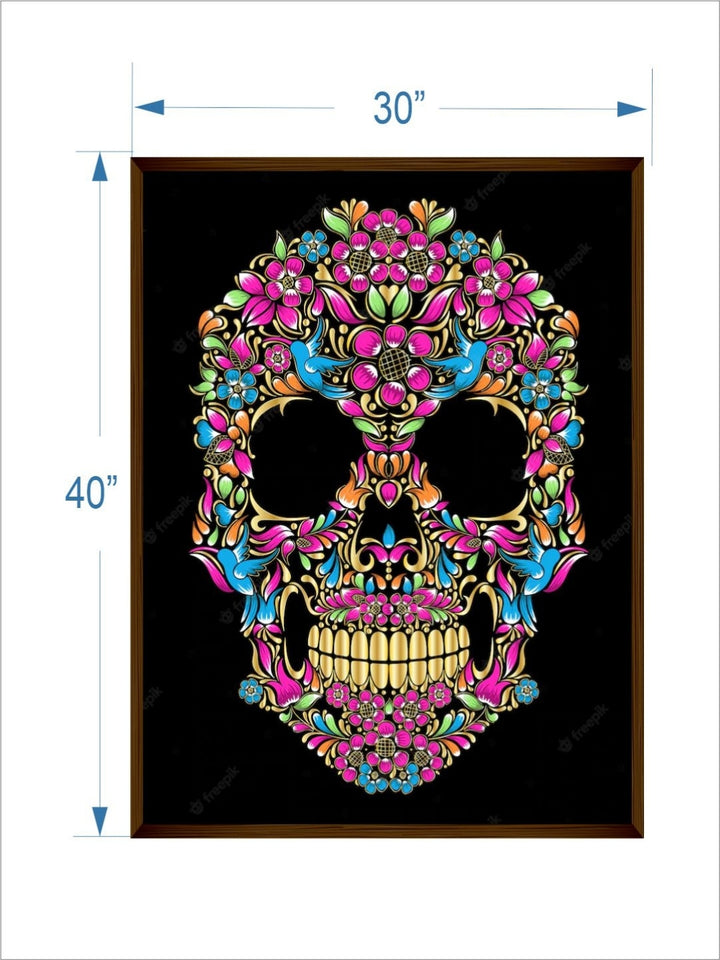 Blossoming Bones Nature?s Embrace - Canvas posters art