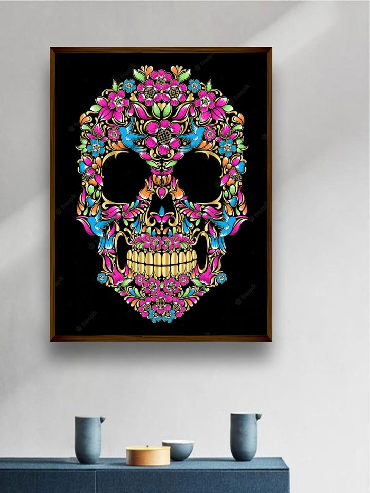 Blossoming Bones Nature?s Embrace - Canvas posters art