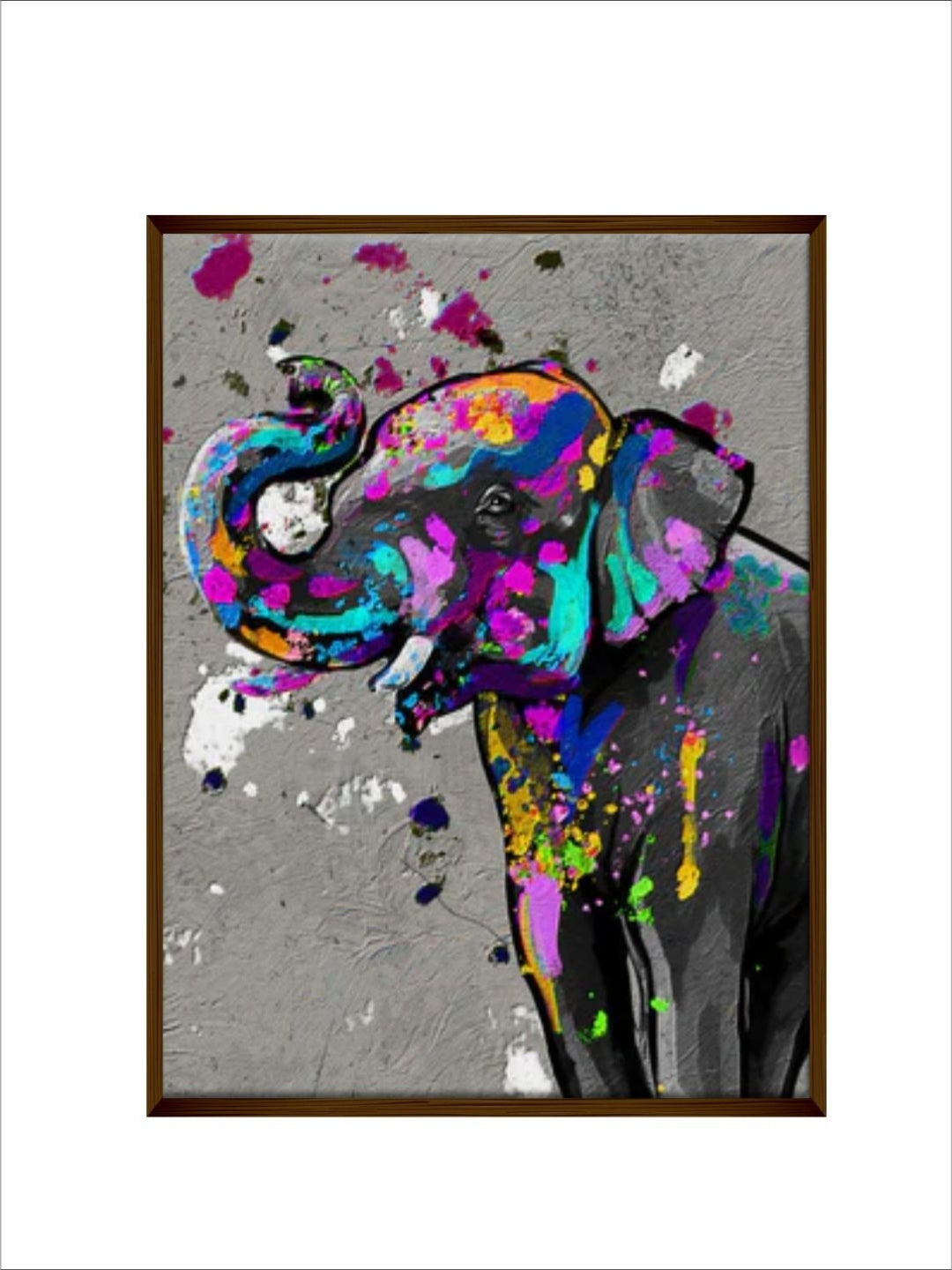 Ethereal Elephant Essence - Contemporary Elephant Art