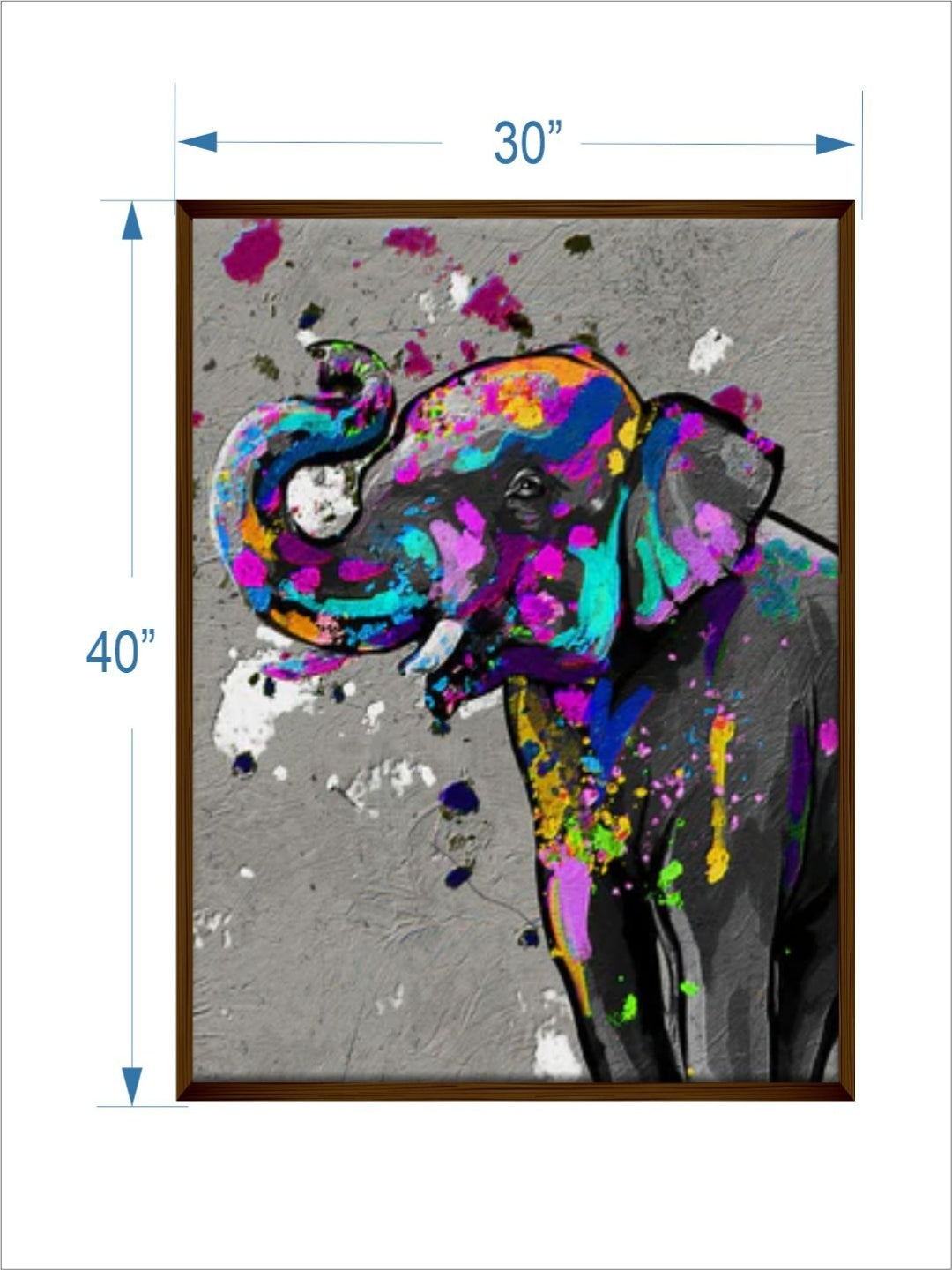 Ethereal Elephant Essence - Contemporary Elephant Art