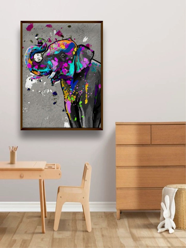Ethereal Elephant Essence - Contemporary Elephant Art